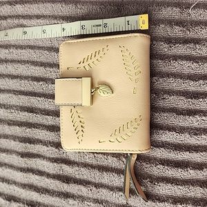 Vintage bifold leather wallet.